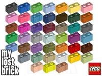 LEGO - Part 3004 - Bricks 1x2 (SINGLE) + NEW + SELECT COLOUR / QUANTITY