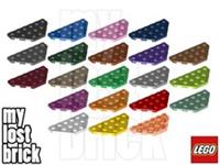 LEGO - Part 2419 - Wedge Plates 3x6 Cut Corners (SINGLE) +NEW +SELECT COLOUR/QTY