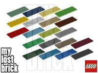 LEGO - Part 3029 - Plates 4x12 + NEW + SELECT COLOUR / QUANTITY