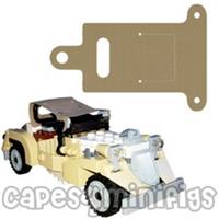 One CUSTOM cape/hood/canope for your Lego Indiana Jones Shanghai Chase 7682 jeep