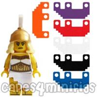 3 CUSTOM skirt capes for your Lego Battle Goddess minifig. NO MINIFIGURE