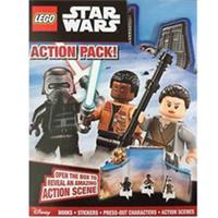 LEGO STAR WARS action packed books stickers press out Characters action scenes