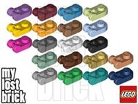 LEGO - Part 26047 - Plates 1x1 Rounded with Bar Handle +NEW +SELECT COLOUR / QTY