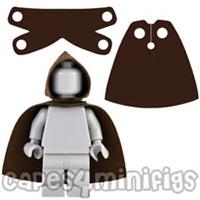 2 Sets of CUSTOM Capes / Hoods for your Lego starwars minifigures - CAPES ONLY