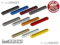 LEGO - Part 40490 - Technic Beams 1x9 Thick + NEW + SELECT COLOUR / QUANTITY