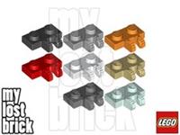 LEGO - Part 60471 - Hinge Plates 1x2 with Fingers + NEW + SELECT COLOUR / QTY