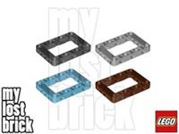 LEGO - Part 64179 - Technic Beam Frame Thick 5x7 Open + NEW +SELECT COLOUR / QTY