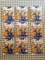 Lego minifigures team gb series 8909 complete unopened set factory sealed