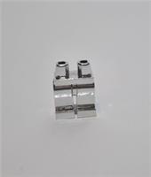 lego chrome silver Minifigure legs