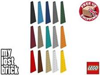 LEGO - Part 47398 - Right Wedge Plates / Wings 12x3 + NEW + SELECT COLOUR / QTY