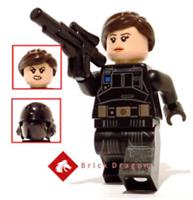 Lego Star Wars Jyn Erso - Imperial Ground Crew Disguise - from set 75171
