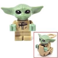Lego Star Wars Grogu - Baby Yoda - The Child - with carrier (approx. 2cm high)