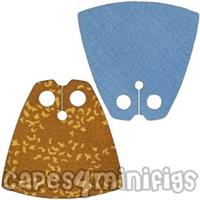 CUSTOM printed patterned cape for your Lego Starwars Lando minifig. CAPE ONLY
