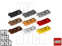 LEGO - Part 44302 - Hinge Plates 1x2 with 2 Fingers + NEW + SELECT COLOUR / QTY