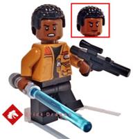 Lego Star Wars Finn with blaster and lightsaber 75139