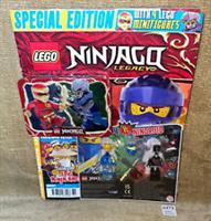 LEGO NINJAGO Legacy MAGAZINE Issue 30 (2024) KAI, CINDER, JAY & NINDROID minifig