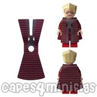 CUSTOM cape for your Starwars Chancellor Palpatine minifigure - CAPE ONLY