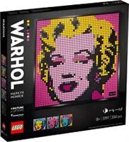 LEGO Art: Andy Warhol's Marilyn Monroe (31197) - Unsealed Box