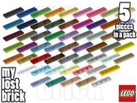 LEGO - Part 2431 - Tiles 1x4 (PACK OF 5) + NEW + SELECT COLOUR
