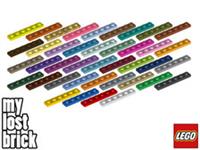 LEGO - Part 3666 - Plates 1x6 (Pack of 5) + NEW + SELECT COLOUR