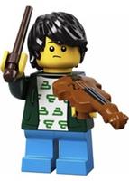 Lego 71029 Minifigure Series 21 Violin Kid Minifigure (Opened To Identify)