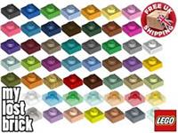 LEGO - Part 3024 - Plates 1x1 (Pack of 5) + NEW + SELECT COLOUR + FREE POSTAGE