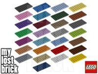 LEGO - Part 3035 - Plates 4x8 + NEW + SELECT COLOUR / QUANTITY + FREE POSTAGE