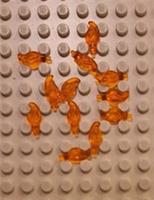LEGO (37775) FLAME FOR CANDLE TRANS ORANGE 5, 10,20, or 50 BRAND NEW