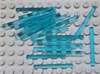 LEGO 30374 TRANS LIGHT BLUE LIGHT SABRE/WAND/BEAM/STICK/BAR 1,2,5,10,20 PCS NEW