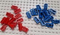 LEGO BLUE/RED SLOPED GRILL 1x2 (61409) 5, 10, 20, 50 or 100 PIECES BRAND NEW
