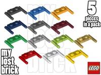LEGO - Part 3839 - Plates 1x2 with Handles (Pack of 5) + NEW + SELECT COLOUR