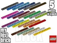 LEGO - Part 4477 - Plates 1x10 (Pack of 5) + NEW + SELECT COLOUR + FREE POSTAGE