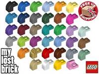 LEGO - Part 6091 - Bricks 1x2x1 1/3 Curved Top (Pack of 5) + NEW + SELECT COLOUR
