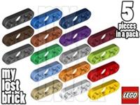 LEGO - Part 6632 - Technic Liftarms 1x3 Thin (Pack of 5) + NEW + SELECT COLOUR