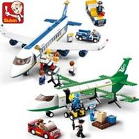 Creative City Airbus Cargo Aircraft Plane Building Blocks Air Ambulance Airplane
