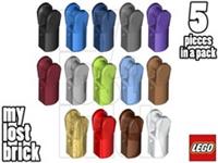 LEGO - Part 23443 - Bar Holders with Handle (Pack of 5) + NEW + SELECT COLOUR