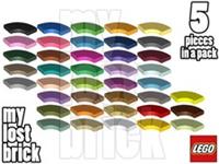 LEGO - Part 27925 - Round Corner Tiles 2x2 (Pack of 5) + NEW +SELECT COLOUR