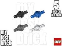 LEGO - Part 27940 - Technic Axle Connector Hubs (Pack of 5) + NEW +SELECT COLOUR