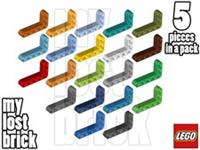 LEGO - Part 32526 - Technic Beam 3x5 L-Shape (Pack of 5) + NEW + SELECT COLOUR