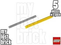 LEGO - Part 44294 - Technic Axles, size 7 (Pack of 5) + NEW + SELECT COLOUR