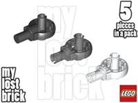 LEGO - Part 47455 - Technic Rotation Ball Joint Loop Link (Pack of 5) + NEW