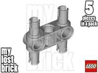 LEGO - Part 48989 - Technic Pin Connectors 3L - 4 Pins (Pack of 5) + NEW