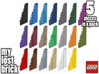 LEGO - Part 50305 - Left Wedge Plate / Wing 8x3 (Pack of 5) +NEW + SELECT COLOUR