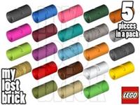 LEGO - Part 62462 - Technic Pin Connector Round (Pack of 5) + NEW +SELECT COLOUR