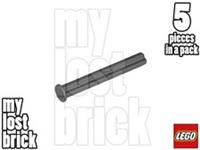 LEGO - Part 87083 - Technic Axle 4 with Stop (Pack of 5) + NEW + SELECT COLOUR