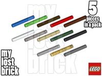 LEGO - Part 87994 - Bars 3L (Pack of 5) + NEW + SELECT COLOUR + FREE POSTAGE