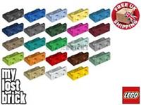 LEGO - Part 99780 - Bracket 1x2 - 1x2 Inverted (Pack of 5) + NEW + SELECT COLOUR