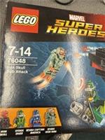 LEGO Marvel Superheroes 76048 Iron Skull Sub Attack. No mini figures.