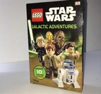 Lego Star Wars- Galactic Adventures books with bonus book