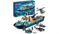 LEGO City Arctic Explorer Ship, Big Floating Boat Toy 60368